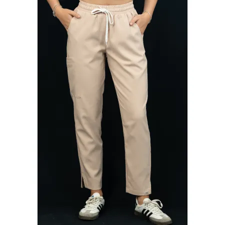 Spodnie medyczne MEDI TEDDY - VELVERDA OAT SCRUB